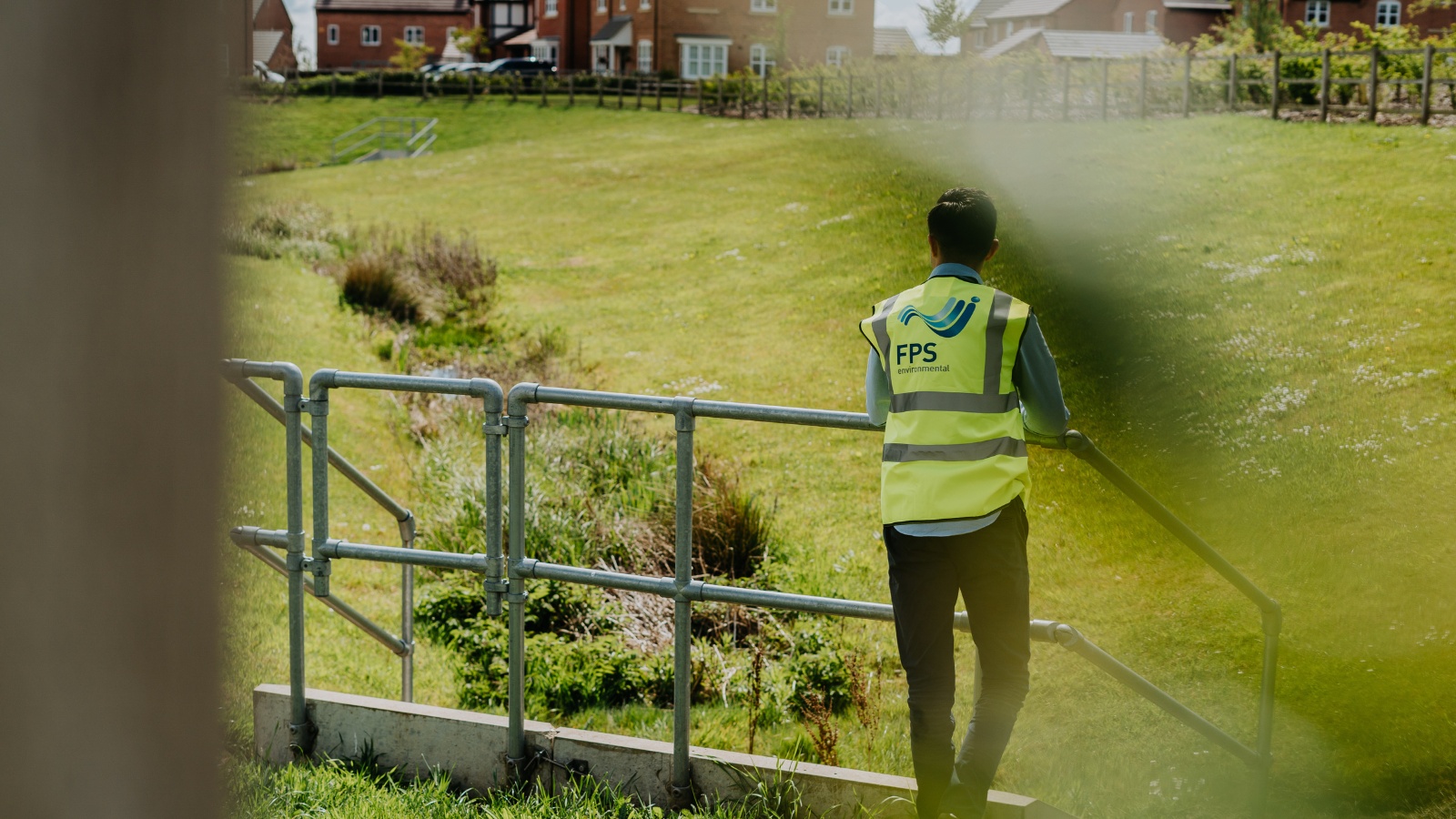 A drainage and water management site