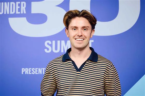Simon Crowther at the Forbes 30 Under 30 Summit