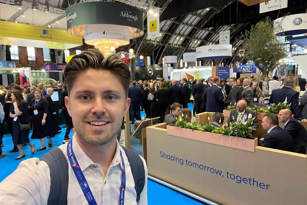 Simon Crowther at the BIBA insurance conference
